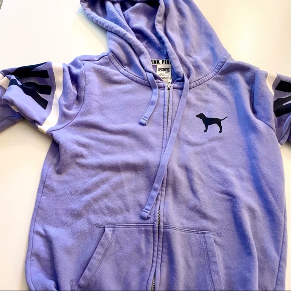 PINK Victoria Secret Purple Hoodie - Picture 1 of 3